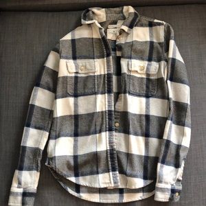 GENTLY USED AEO XXS flannel
